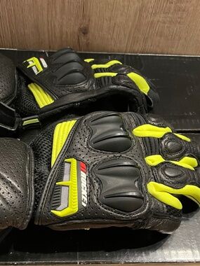 Motorcycle gloves leather Joe Rocket